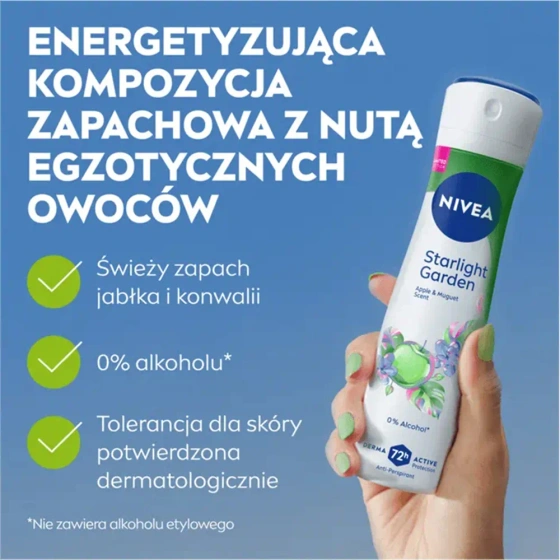 NIVEA Starlight Garden antyperspirant w sprayu 150 ml