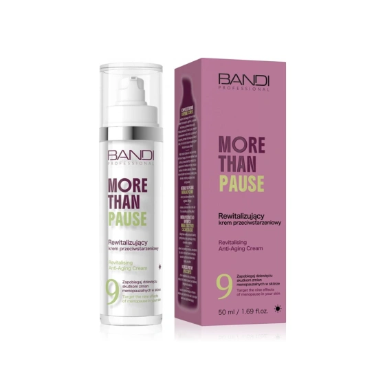 Bandi More Than Pause rewitalizujący krem przeciwstarzeniowy dla kobiet w okresie menopauzy 50 ml