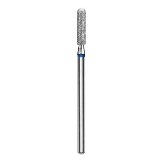 Staleks Expert frez diamentowy cylinder zaokrąglony niebieski FA30B025/10