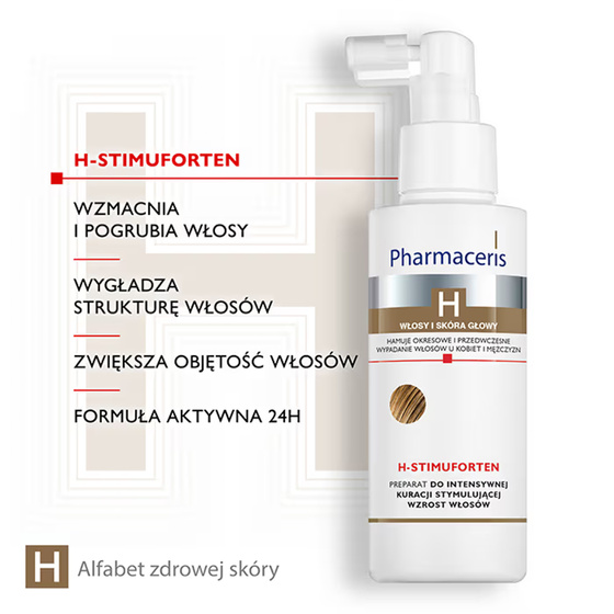 Pharmaceris H Stimuforten preparat do intensywnej kuracji stymulującej wzrost włosów 125 ml