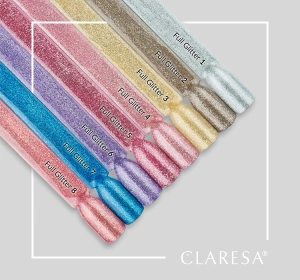 Claresa hybrydowy lakier do paznokci Full Glitter 2 5 g