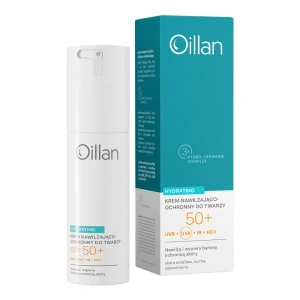 Oillan Hydrating krem nawilżający do twarzy dla skóry suchej i wrażliwej SPF50+ 50 ml