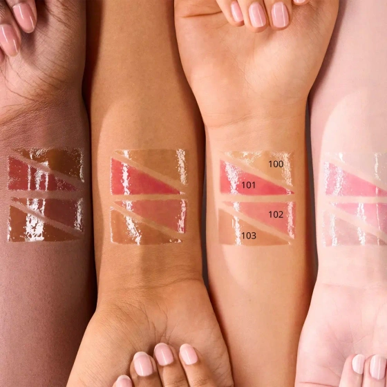 Essece What The Fake! Plumping Lipgloss błyszczyk powiększający usta 100 Sheer Genius 4 ml
