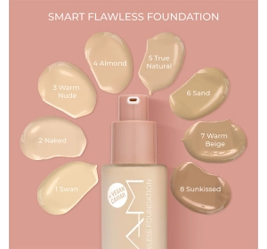 NAM Smart Flawless Foundation kryjący podkład do twarzy 04W Almond 30 ml