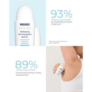 Novaclear Whiten Refreshing odświeżający antyperspirant w kulce 50 ml