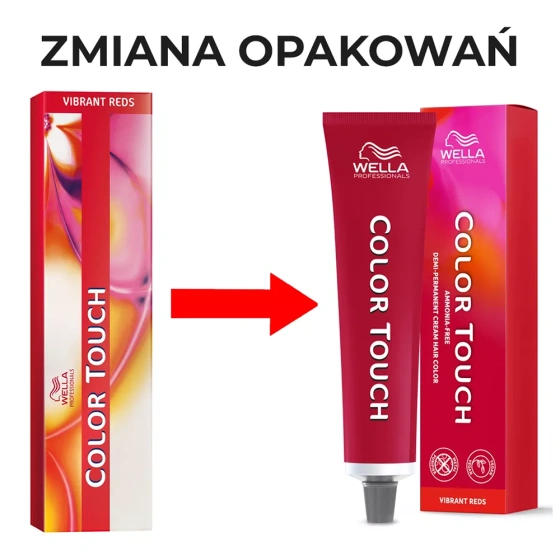WELLA PROFESSIONALS COLOR TOUCH VIBRANT REDS KREM TONUJĄCY BEZ AMONIAKU 66/45 60ML