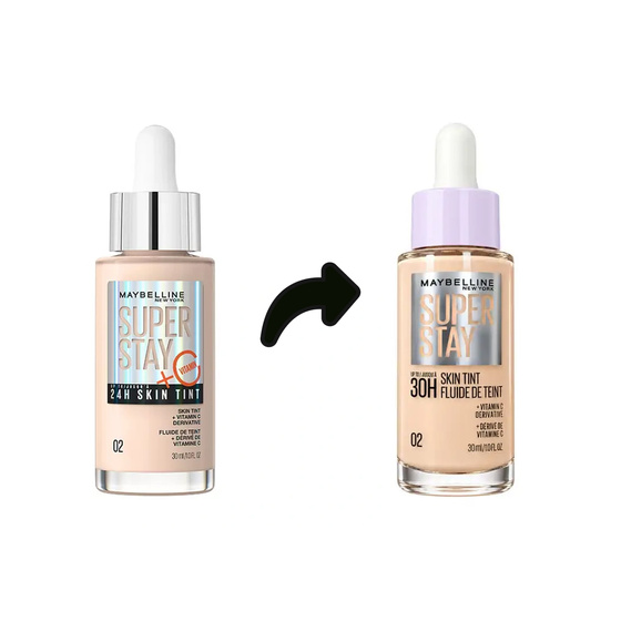 Maybelline Super Stay 24h Skin Tint podkład do twarzy rozświetlający 2 30 ml