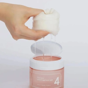 Numbuzin No. 4 Pore Zero Peeled Egg Toner Pad płatki tonizująco-złuszczające 70 sztuk
