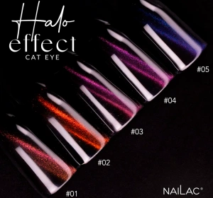NaiLac Halo Effect Cat Eye lakier hybrydowy #05 7 ml