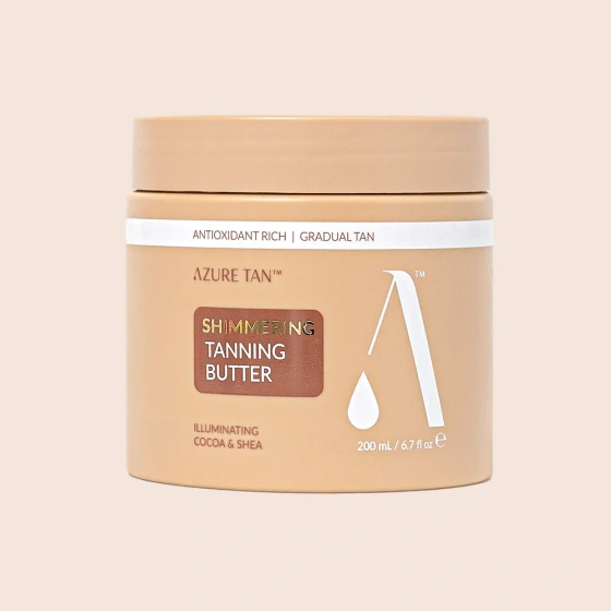 Azure Tan Shimmering Tanning Butter stopniowo opalające masło do ciała 200 ml