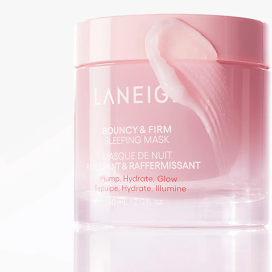 Laneige Bouncy & Firm Sleeping Mask ujędrniająca maska do twarzy na noc 60 ml