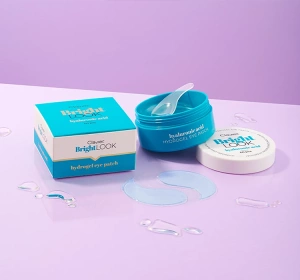 Clavier Bright Look hydrożelowe płatki pod oczy Hyaluronic Acid 60 sztuk