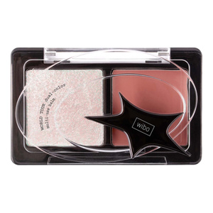 Wibo World Tour Dual-Color Multiuse Balm mini paletka wielofunkcyjna 01 Star Privilege 3,2 g