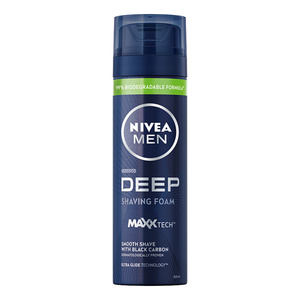 NIVEA MEN Deep pianka do golenia z węglem 200 ml