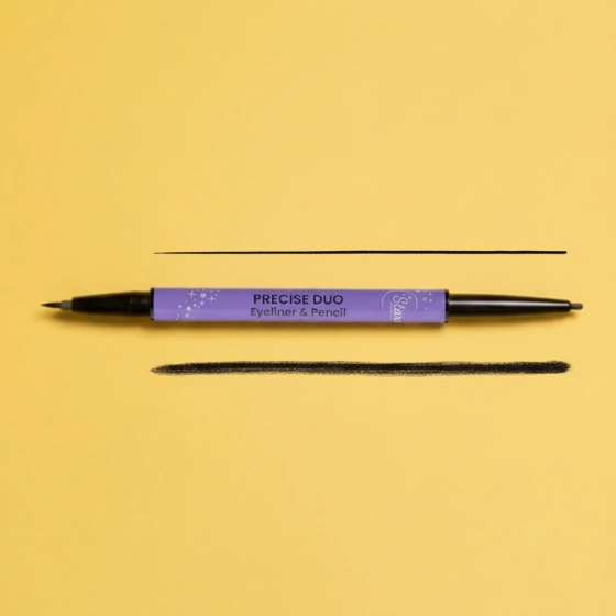 Stars From The Stars Precise Duo precyzyjna kredka do oczu i płynny eyeliner 2w1 02 Black