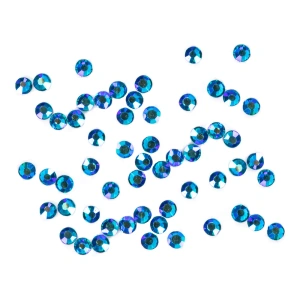 Cyrkonie ozdobne do paznokci SS5 Blue Zircon AB 50 sztuk