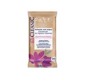 Cleanic Pure chusteczki do higieny intymnej 20 sztuk
