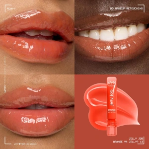 NYX Professional Makeup Jelly Job błyszczyk do ust o szklanym połysku 13 Orange Ya Jelly 7,5 ml