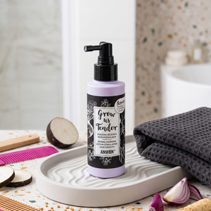 Anwen Grow Us Tender ziołowa wcierka rozgrzewająca do skóry głowy 150 ml
