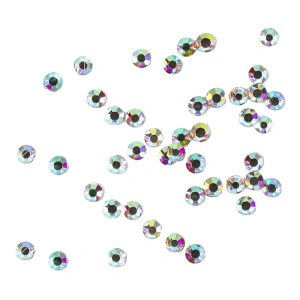 Cyrkonie ozdobne do paznokci SS10 Crystal AB 50 sztuk