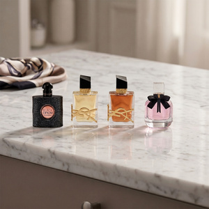 Yves Saint Laurent woda perfumowana Black Opium 7,5 ml + Libre 7,5 ml + Libre Intense 7,5 ml + Mon Paris 7,5 ml