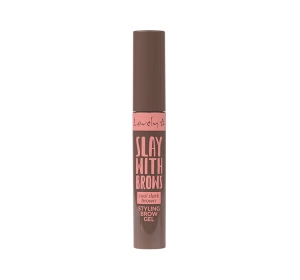 Lovely Slay With Brows utrwalający i koloryzujący żel do brwi 02 Cool Dark Brown