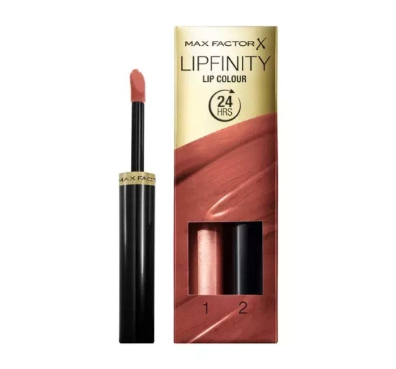 Max Factor Lipfinity pomadka 070 Spicy 2,3 ml + Top Coat 1,9 g