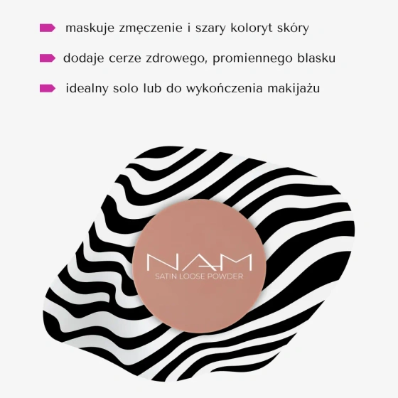 NAM Satin Loose Powder sypki puder do twarzy 8 g