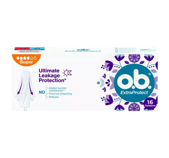 O.B. ExtraProtect tampony Super 16 sztuk