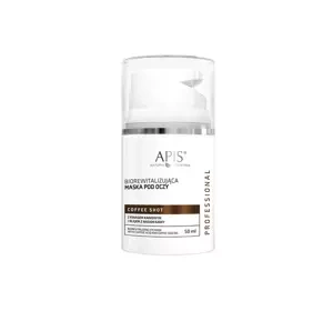 Apis Professional Coffee Shot biorewitalizująca maska pod oczy 50 ml
