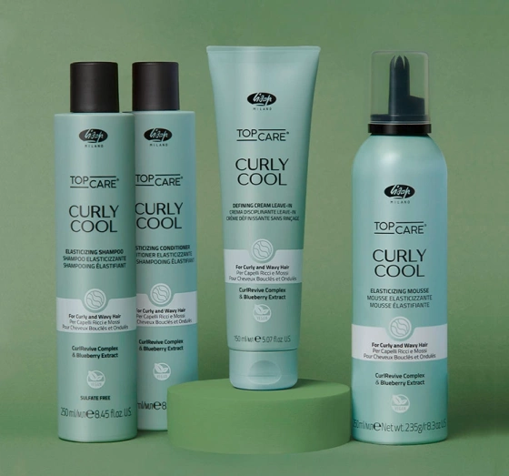Lisap Milano Top Care Curly Cool krem definujący loki bez spłukiwania 150 ml