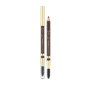 Eveline Brow & Go! kredka do brwi ze szczoteczką 02 Medium Brown 0,1 g
