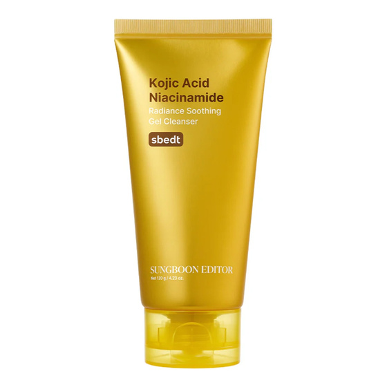 Sungboon Editor Kojic Acid Niacinamide Radiance Soothing Gel Cleanser rozjaśniający żel do mycia twarzy z niacynamidem 120 g