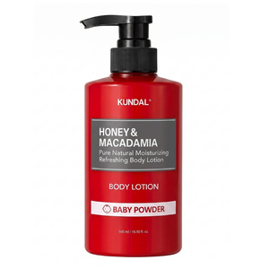Kundal Honey & Macadamia nawilżający balsam do ciała Baby Powder 500 ml