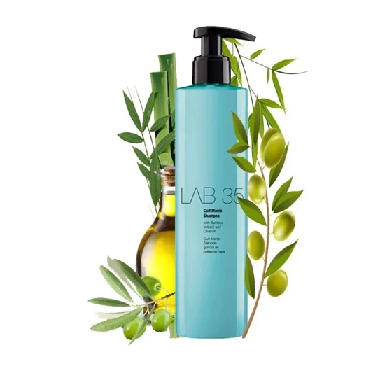 KALLOS LAB35 CURL MANIA SZAMPON DO WŁOSÓW FALOWANYCH I KRĘCONYCH 300ML