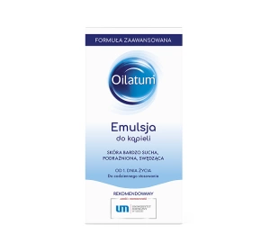 Oilatum Formuła Zaawansowana emulsja do kąpieli od 1 dnia życia 250 ml