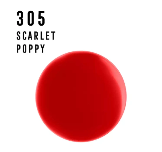Max Factor Miracle Pure lakier do paznokci 305 Scarlet Poppy 12 ml