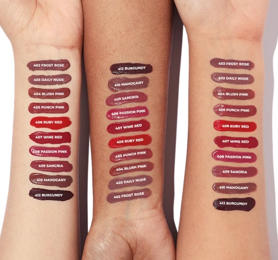 Lamel Posh Matte Liquid Lip Stain pomadka do ust 405 Punch Pink 4ml