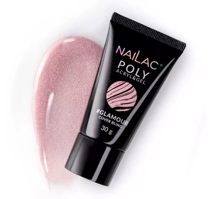 Nailac Poly Acryl & Gel akrylożel #Glamour Cover Bling 30g