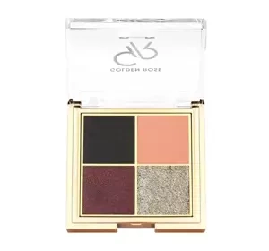 Golden Rose Quattro paleta cieni do powiek 01 Midnight Kiss 4 x 2,2 g