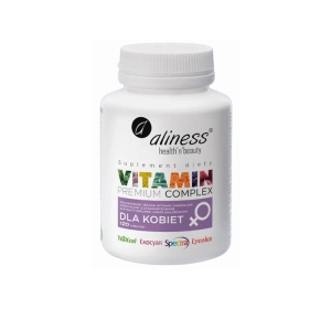 Aliness Premium Vitamin Complex suplement diety dla kobiet 120 tabletek