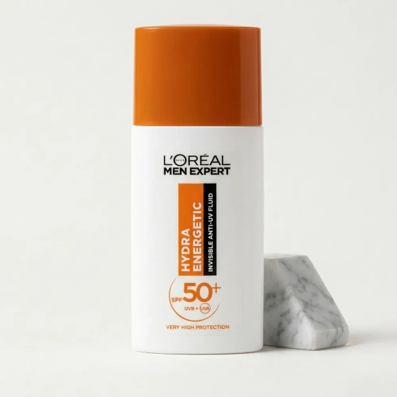 L’Oréal Paris Men Expert Hydra Energetic ultralekki nawilżający krem na dzień z filtrem SPF50+ 50 ml