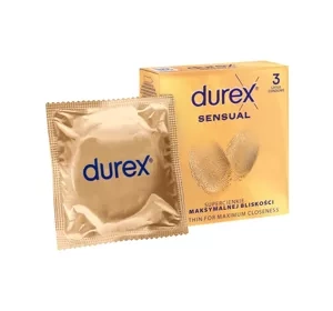 Durex Sensual ultracienkie prezerwatywy 3 szt