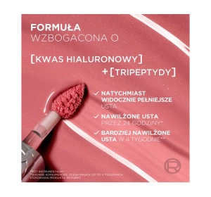 L'Oréal Paris Plump Ambition hialuronowy olejek do ust 390 Cherry Cherie 5 ml