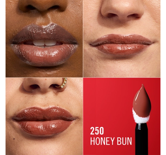Rimmel Thrill Seeker Lip Latex płynna pomadka do ust 250 Honey Bun 6ml
