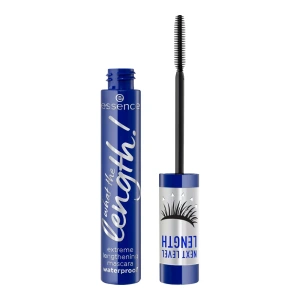 Essence What The Length! wydłużający tusz do rzęs 02 Black Waterproof 10 ml