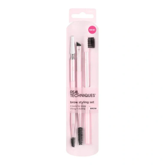 Real Techniques Brow Styling Set zestaw pędzli do brwi 3 sztuki
