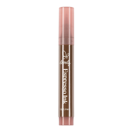 Lovely Espresso Ink Lip Liner trwała konturówka do ust w formie markera 02 1,2 g