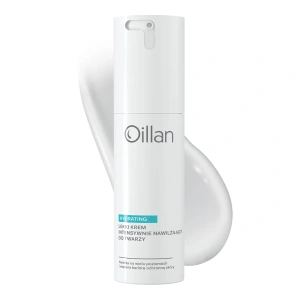 Oillan Hydrating lekki krem intensywnie nawilżający do twarzy dla skóry suchej, wrażliwej i odwodnionej 50 ml