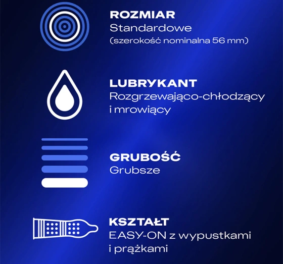 Durex Intense stymulujące prezerwatywy z wypustkami i prążkami 10 szt